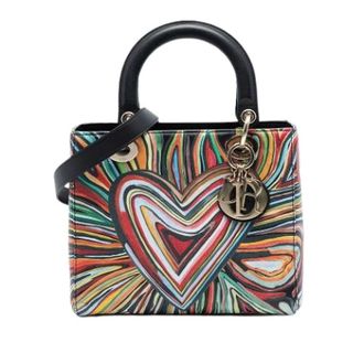 Dior Pre-owned Amour Lady Satchel - Dames - Pre-owned - Veelkleurig - Maat: ONE Size Leer