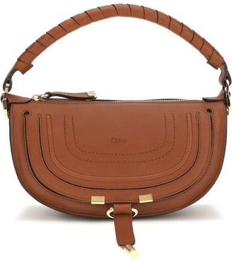 Chlo&eacute; Brown Calf Leather Bos Taurus Shoulder Womens Bag