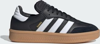 adidas Originals ADIDAS Originals Unisex Samba XLG Shoes - Black Leather - Size UK 11.5