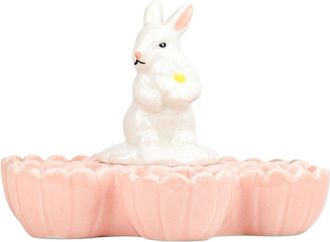 10 Strawberry Street Blossom Bunny Garden Egg Tray
