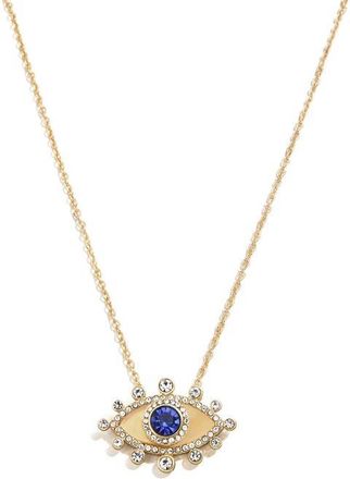 BaubleBar Evil Eye Pendant Necklace in Blue at Nordstrom