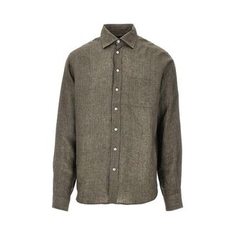Sease Linen Classic BD shirt Man M