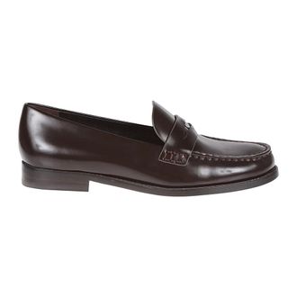 Tory Burch Tory Burch, Loafers, female, Brown, Size: 8 1/2 US Classic Penny Loafer