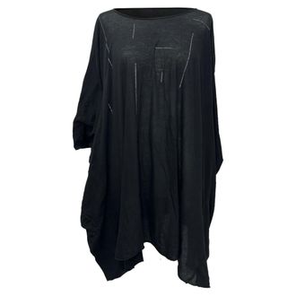 Rick Owens tuniek T-shirt van zwart katoen