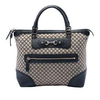 Gucci Pre-owned Catherine Tote - Dames - Pre-owned - Beige - Maat: ONE Size Leer