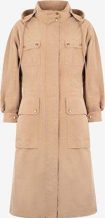 Moncler Langer leichter taillierter Parka Nantes