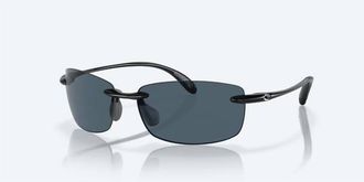 Costa Unisex Ballast Polarized Sunglasses In Black Frame Gray