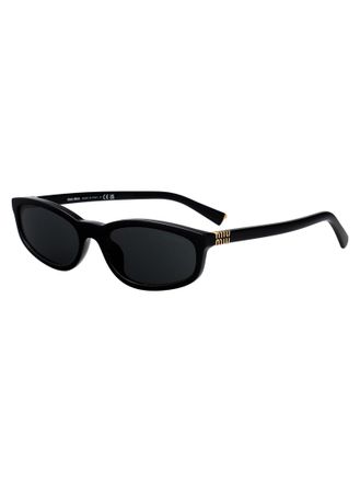 Miu Miu Womens Sunglasses 0mu A06s Black Acetate