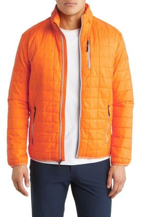 Cutter & Buck Rainier PrimaLoft Full Zip Jacket in Satsuma at Nordstrom, Size Xxx-Large