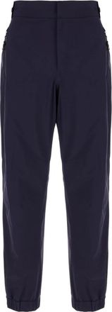 Moncler Slim-fit broeken - Heren - Slim Fit Broeken - Blauw - L - Leer - Broeken