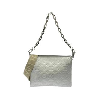 Louis Vuitton Pre-owned Vintage Schoudertas - Dames - Pre-owned - Grijs - Maat: ONE Size Leer