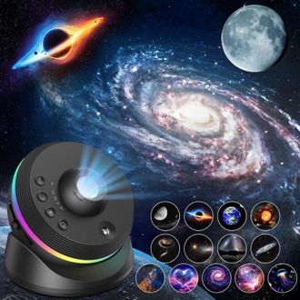 OEM Proyector De Cielo Estrellado 4k Hd Con 13 Discos, Galaxia Giratoria 360&deg;, Luz Nocturna Con Temporizador Y Efecto De Meteorito Para Decoraci&oacute;n De Dorm