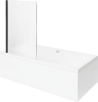 Villeroy & Boch Ba&ntilde;era Villeroy Et Boch Collaro Derecha 170 X 75 Cm Blanco Mate Con Desag&uuml;e Y Rebosadero Blanco Mate + Mampara De Ba&ntilde;era Aurys Raywall Izquierda En Cr