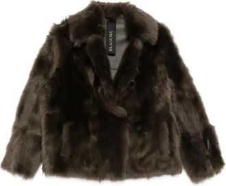 BLANCHA Giacca in shearling - Marrone
