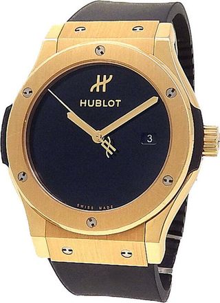 Hublot Pre-owned Hublot Classic Fusion Black Dial Mens Watch 542.VX.1230.RX.MDM