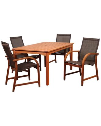 Amazonia Teak Outdoor Set