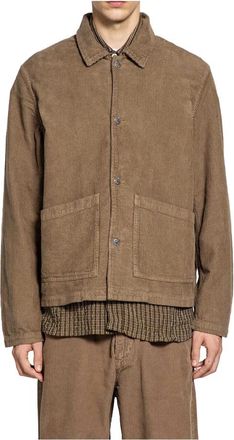 Sunflower Light Jackets, male, Brown, Size: M Worker Jacket