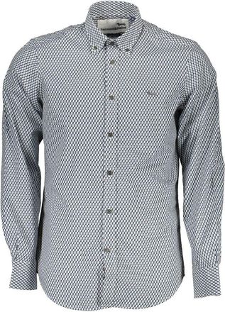 Harmont & Blaine Cotton Pattern Mens Shirt