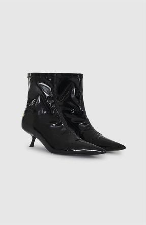 Anine Bing Hilda Boots in High-Shine Black at Nordstrom, Size 37