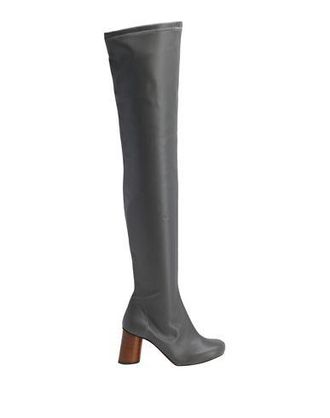 8 by YOOX STRETCH GLOVE LEATHER OVER-THE-KNEE BOOTS