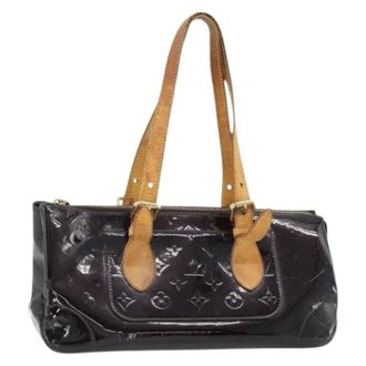 Louis Vuitton Pre-owned Shoulder Bags, female, Purple, Size: ONE SIZE Pre-owned Patent Leather Hand Bag