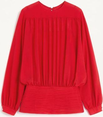 Valentino Top In Light Georgette Donna PARIS 36