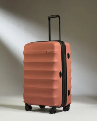 Antler Medium Suitcase In Soft Orange - Juno