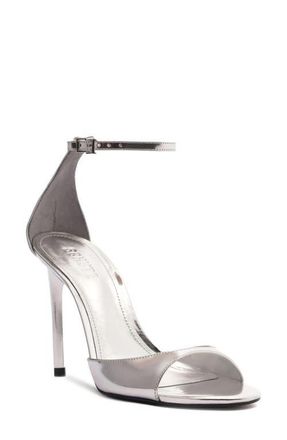 Schutz Scarlett Ankle Strap Sandal in Prata at Nordstrom, Size 5.5