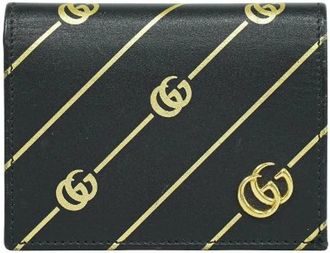 Gucci Pre-owned Wallets, female, Black, Size: ONE SIZE Pre-owned Leather Wallet