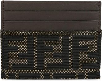Fendi FF Jacquard Card Holder