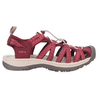 Keen Whisper Textile Womens Slip On Sandals - Cayenne Fired Brick - Size:UK 5.5