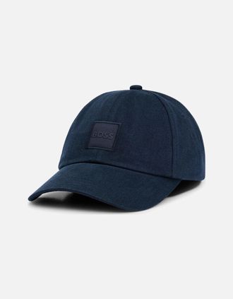 HUGO BOSS Mens BOSS Orange Derrel Hat 10248871 404 Dk Blue - Size: ONE size