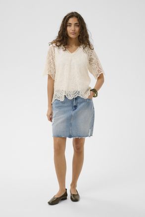 Culture Blouse met korte mouwen CUjuko Blouse met korte mouwen Relaxed fit