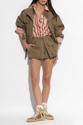 Isabel Marant Gelva Shirt, Womens, Beige