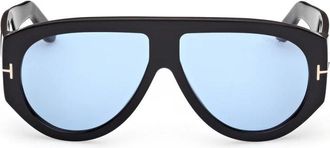 Tom Ford Ft 1044 01V Zonnebrillen - unisex - Zonnebrillen - Zwart - 60 MM - Accessoires