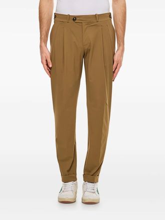 Roberto Ricci Design pleated tailored trousers - Brown