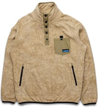 Kavu Teannaway Fleecepullover f&uuml;r Herren | beige
