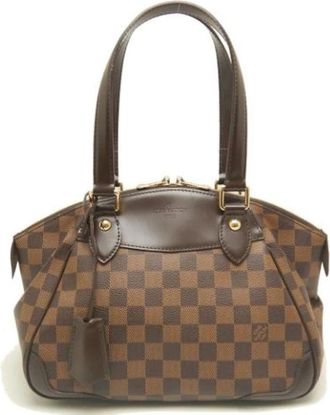 Louis Vuitton Pre-owned Canvas shoulder-bags - Dames - Vintage Schoudertas - Bruin - ONE Size - Vintage