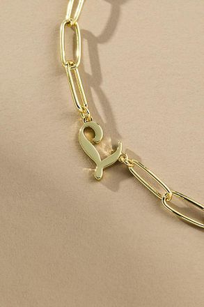 Uncommon James Cursive Initial Monogram Necklace