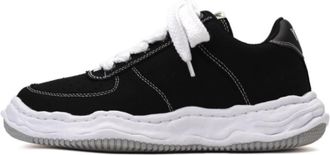 Miharayasuhiro WAYNE OG Sole Canvas Low-top Sneaker Black A10FW720-BLK