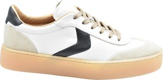 Voile Blanche Mind 02 Sneakers - Heren - Sneakers - Beige - 40 EU - Leer - Schoenen