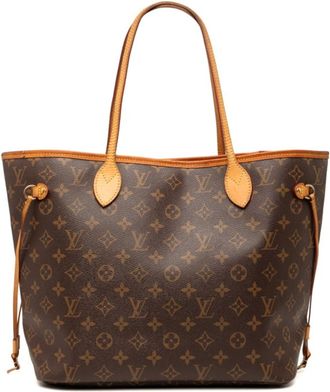 Louis Vuitton Brown Pvc Leather Tote Bag (Pre-Owned)