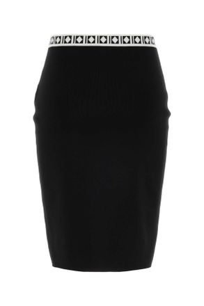 Versace 1b000black Gonne Skirt