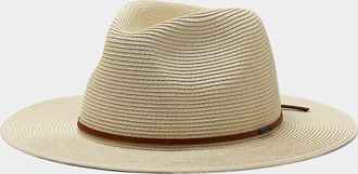 Brixton Womens Wesley straw Fedora Hat