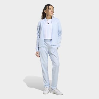 adidas Trainingsanzug ADIDAS SPORTSWEAR DAYREADY, Damen, Gr. XXL, crystal sky, Obermaterial: 100% Polyester, Sportanz&uuml;ge Trainingsanzug