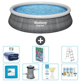 Bestway Piscina Bestway Fast Set Redonda - 457x107 Cm - 8-piezas S362