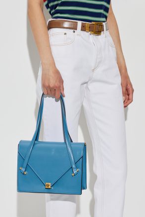 Versace Severine Bag, Womens, Blue
