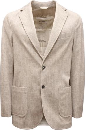 Circolo 1901 Hombre, Chaquetas, Beige, Talla: S