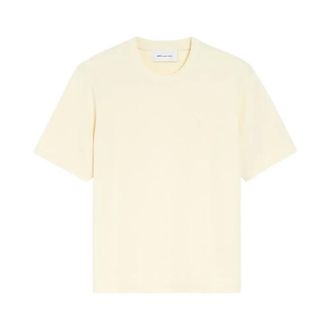 Ami Tonal Big Adc T-Shirt - Heren - Tops - Beige - Maat: XS Katoen