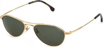 Lozza Mens SL2400-540300 SL2400 54 540300 Sunglasses - Gold - One Size